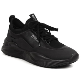 Scarpe sportive da uomo nere Big Star LL174149 nero