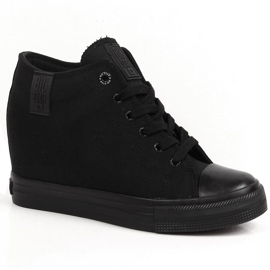 Sneakers nere da donna con zeppa Big Star LL274034 nero