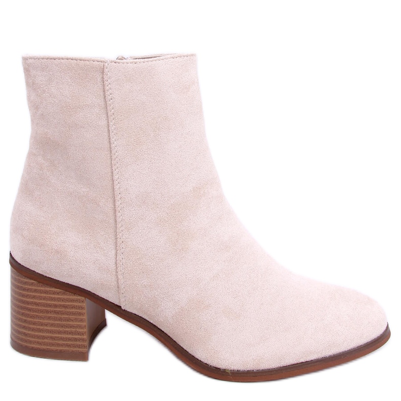 Stivali classici in camoscio Natina Beige