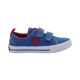 American Club Sneakers rapa blu americana