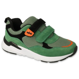 Scarpe per bambini Befado 516Y244 nero verde