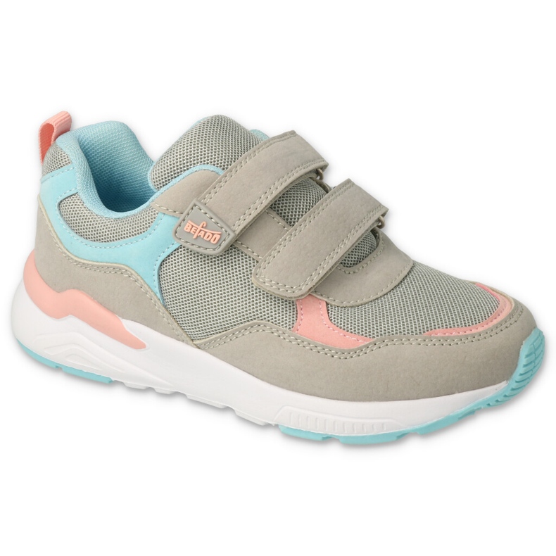 Scarpe per bambini Befado 516Y238 beige blu rosa