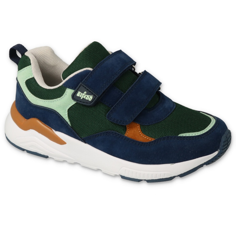 Scarpe per bambini Befado 516Y243 blu navy verde