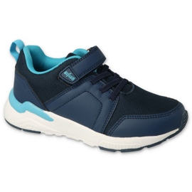 Befado sportivo per bambini con velcro 516X262 blu navy