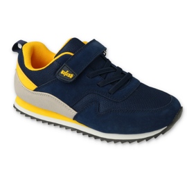 Scarpe per bambini Befado 516X218 blu navy giallo