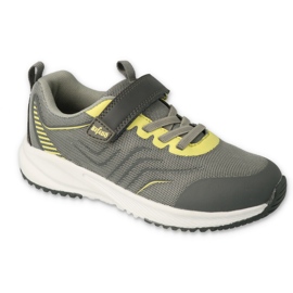 Scarpe per giovani Befado 516Q210 grigio giallo