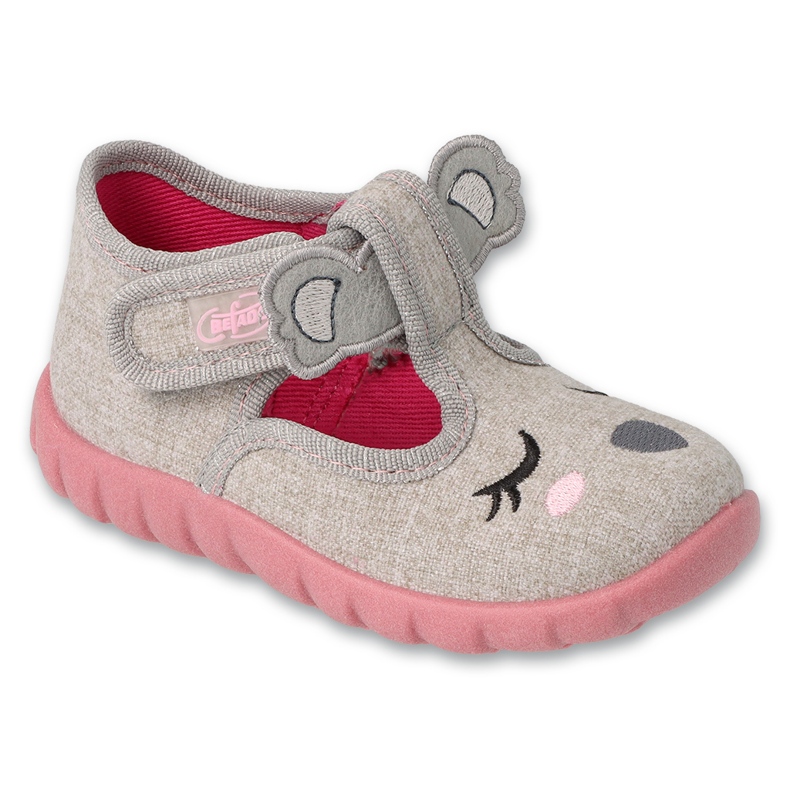 Scarpe per bambini Befado 632P003 rosa grigio