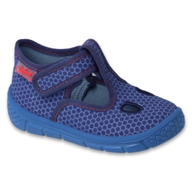 Sliponi per bambini di Befado 630p005 blu navy
