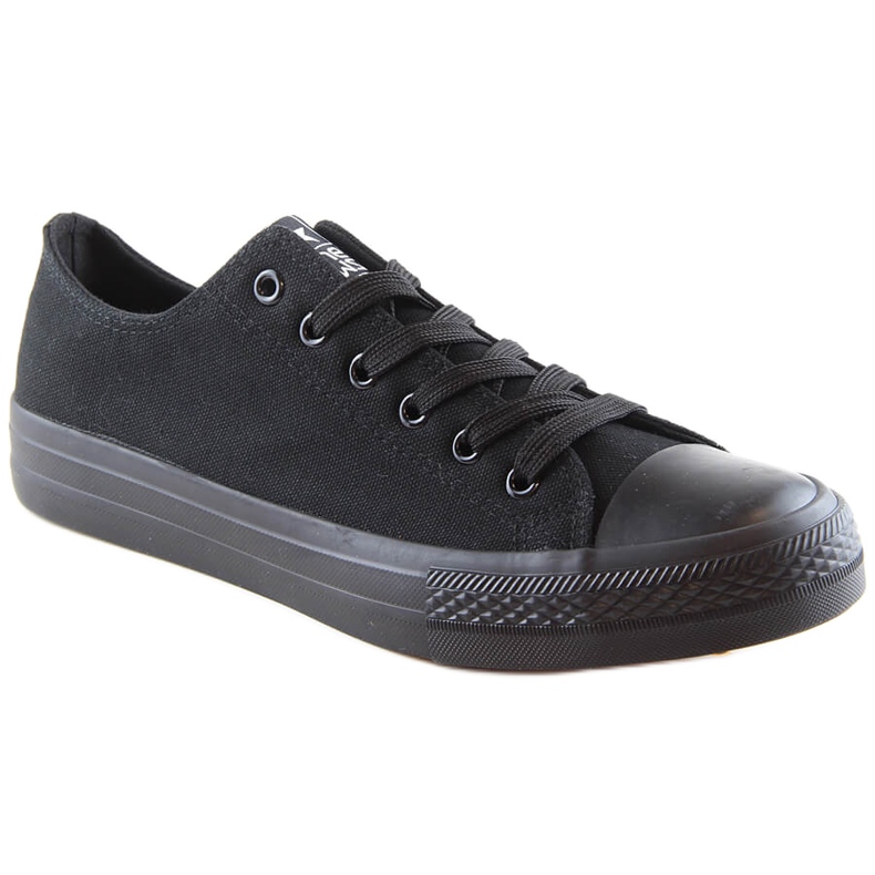 Sneakers basse da uomo, nere NEWS nero