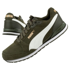 Puma St Runner v3 M 387646 04 scarpe sportive verde