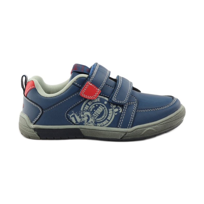 American Club Sneaker sportive americane CA51 in velcro rosso multicolore grigio