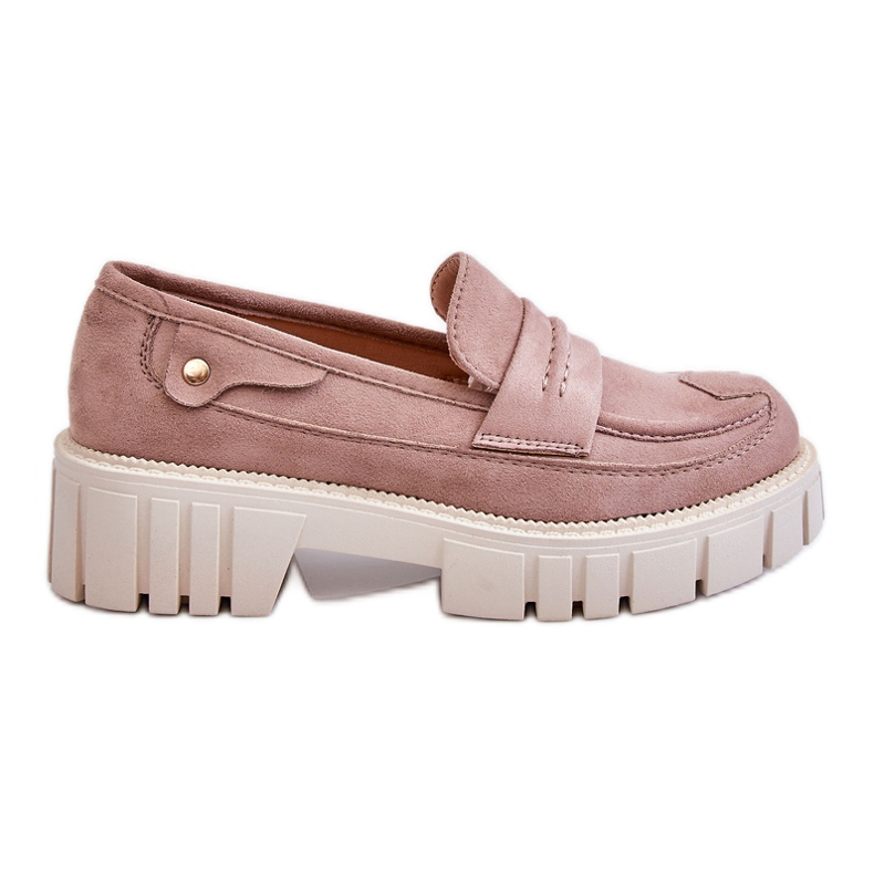 Scarpe Senza Lacci Da Donna In Camoscio Marrone Chiaro Fiorell beige