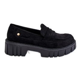 PS2 Scarpe Slip-On in camoscio da donna Nero Fiorell
