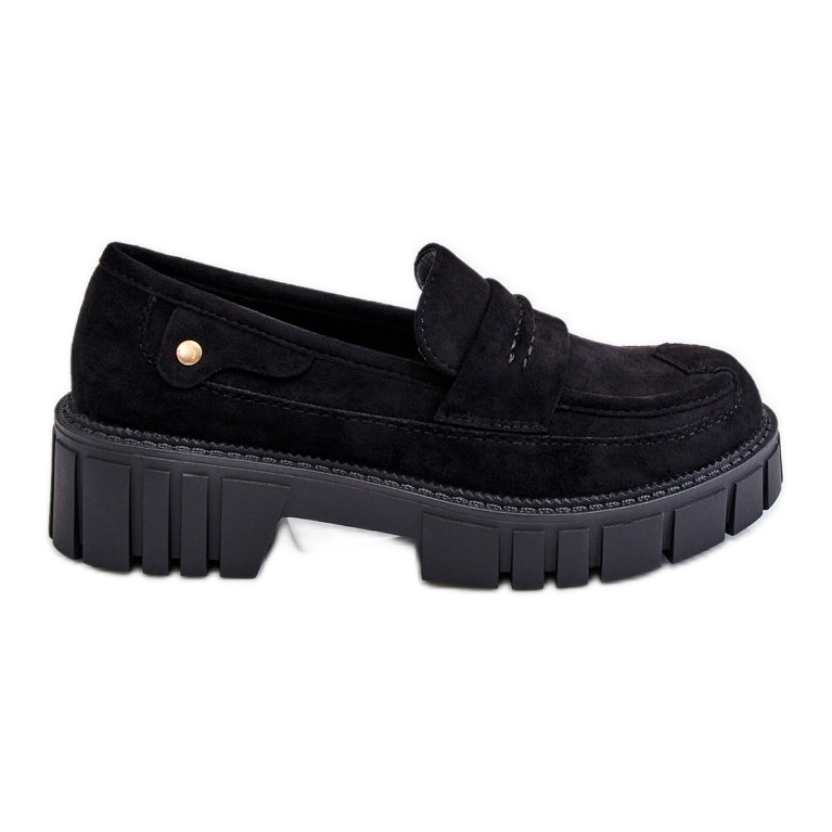PS2 Scarpe Slip-On in camoscio da donna Nero Fiorell