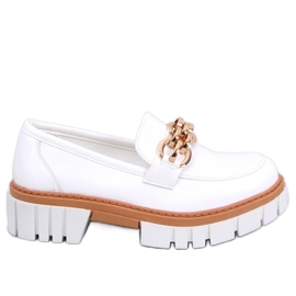 BM Mocassini con plateau di Catz White bianco