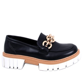 BM Mocassini con plateau di Catz Black nero