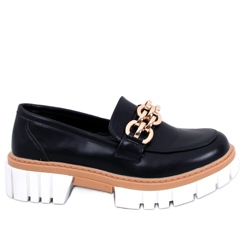 BM Mocassini con plateau di Catz Black nero