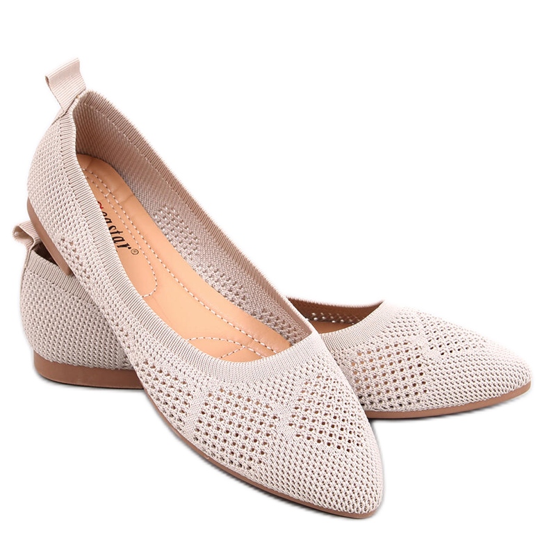BM Ballerine traforate Forlani Beige