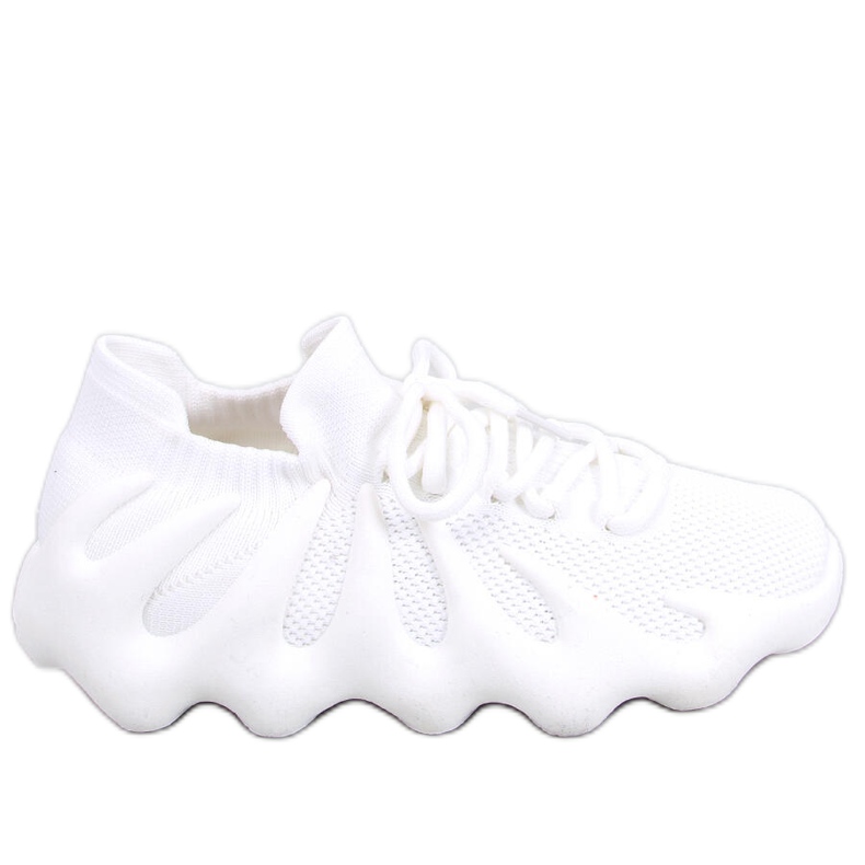 BM Scarpe da ginnastica a calzino Eaton White bianca