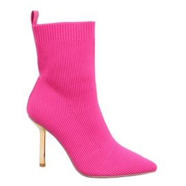 BM Stivali tacco alto con tomaia elastica Cassidy Fucsia rosa