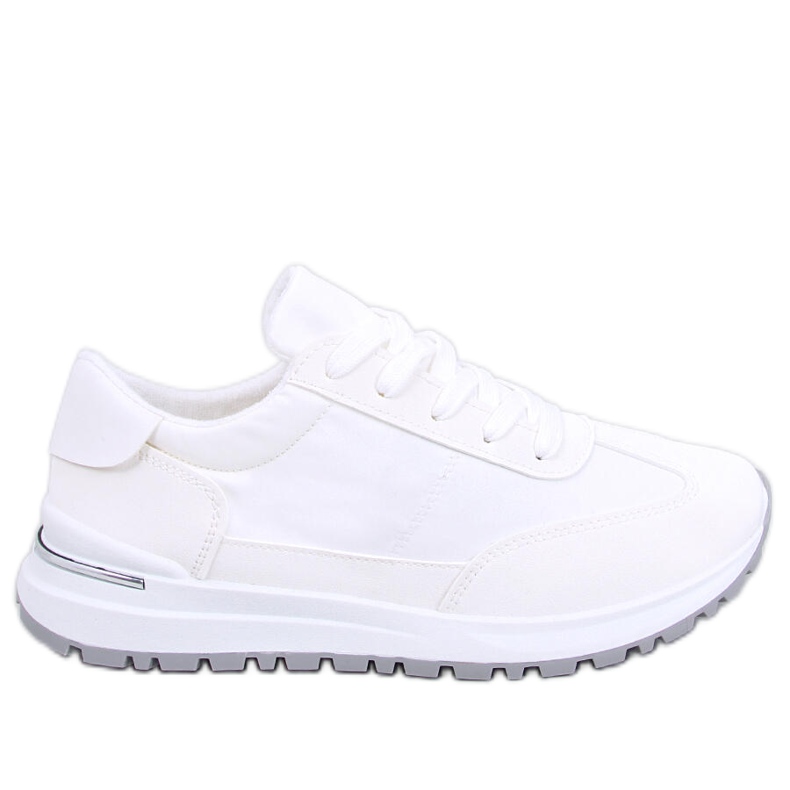 BM Scarpe da ginnastica da donna Barks White bianca