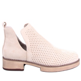BM Stivali traforati primaverili Neve Beige