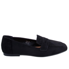 BM Class Mocassino in camoscio nero