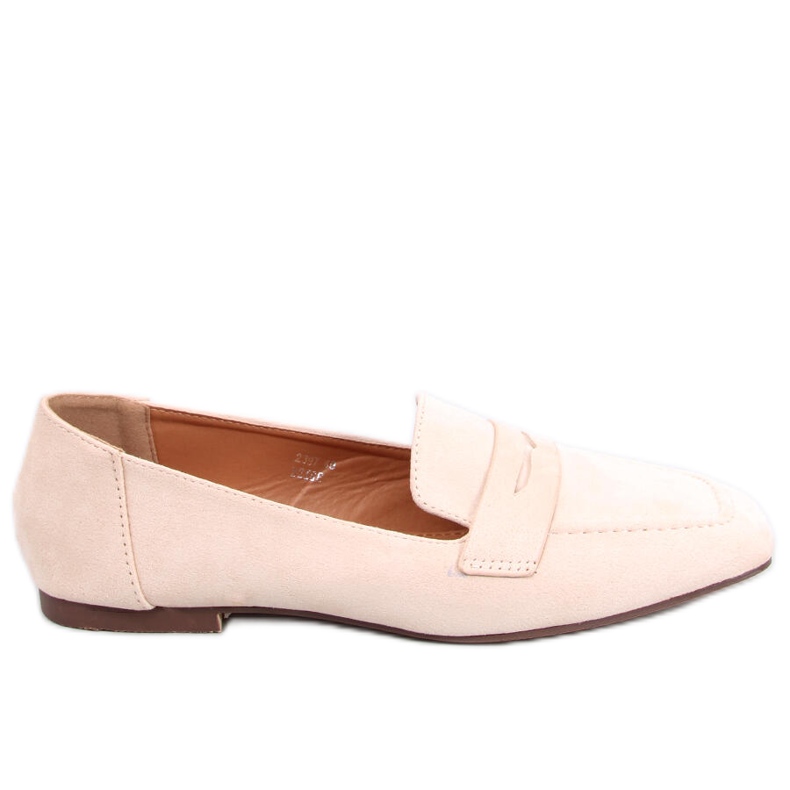 Classici mocassini in camoscio Class Beige