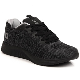 Comode scarpe sportive da corsa nere NEWS nero