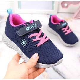 News Scarpe sportive bambina in rete blu navy NOVITÀ