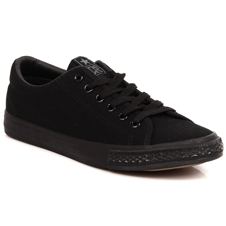 News Sneakers stringate nere da donna NOVITÀ nero