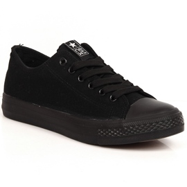 Sneakers basse nere NEWS nero