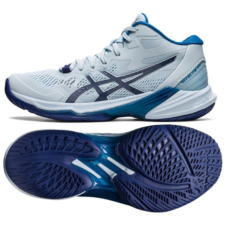 Scarpe da pallavolo Asics Sky Elite Ff Mt 2 W 1052A054 402 blu blu