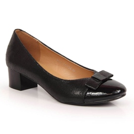Décolleté in vernice con tacco alto Vinceza W WM795C nero