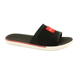Rider Slifori da uomo Slide rotazione del pilota AD 11795 AG359 NERO/ROSSO