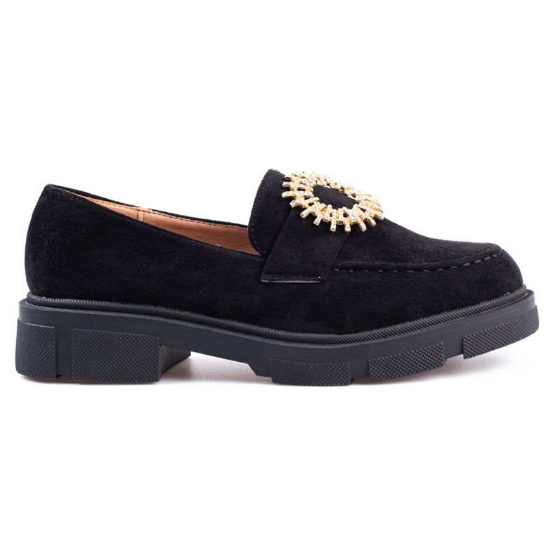 Scarpe da donna Shelovet in camoscio nero