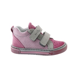 Stivali da ragazza, pois Ren But 1429 rosa grigio bianco
