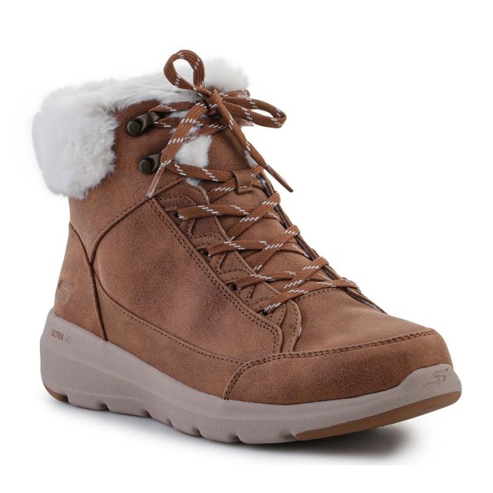 Scarpe Skechers Glacial Ultra Cozyly 144178-CSNT marrone
