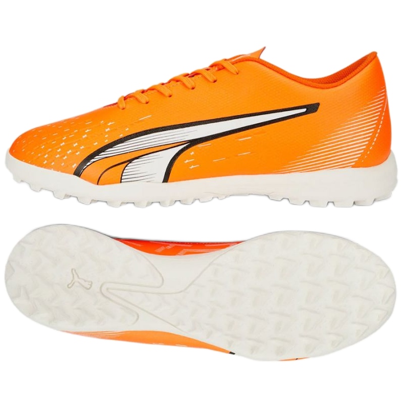 Scarpe da calcio Puma Ultra Play Tt 107226 01 arancia arance e rosse