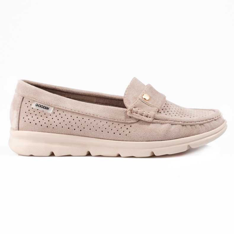 Goodin Mocassini da donna Shelovet beige chiaro
