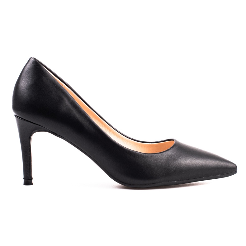 Shelovet tacchi alti da donna classici neri nero