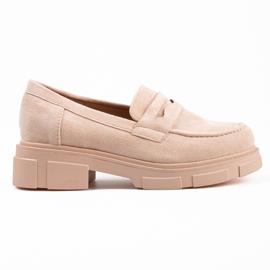 Scarpe da donna Shelovet in camoscio beige