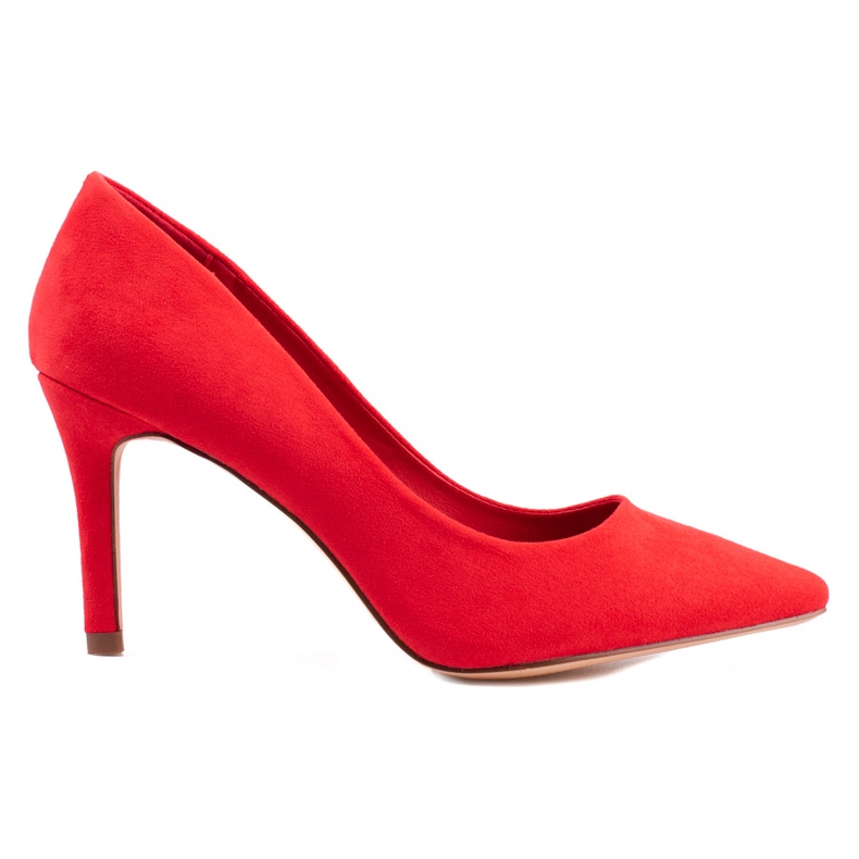 Shelovet tacchi alti da donna rossi rosso