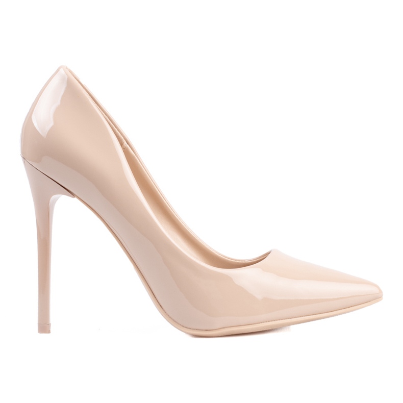 Scarpe col tacco classiche da donna Shelovet beige