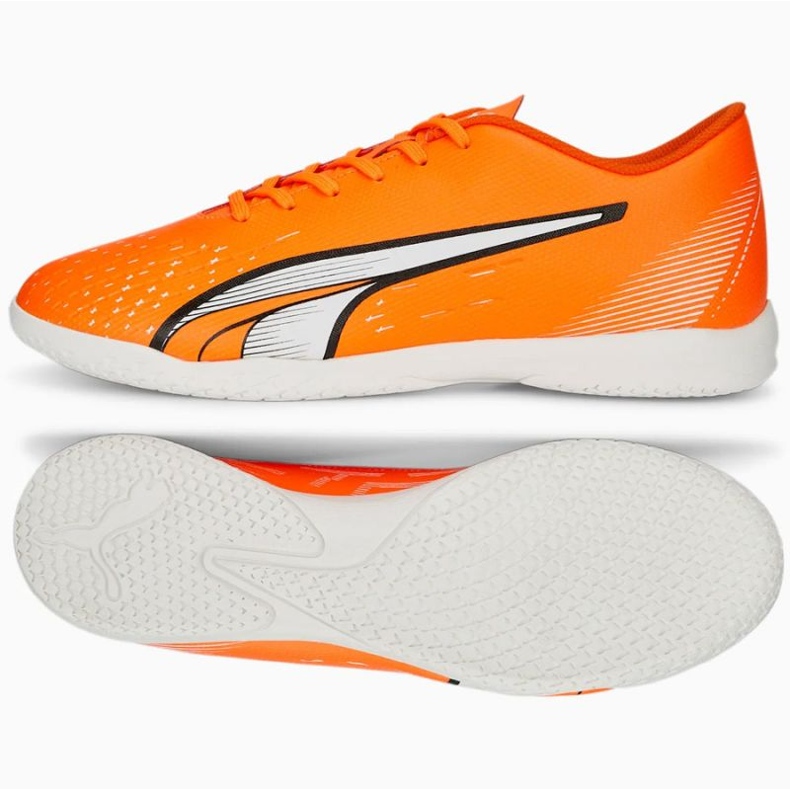 Scarpe da calcio Puma Ultra Play It 107227 01 arancia arance e rosse