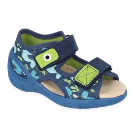 Scarpe per bambini Befado pu 065X163 blu navy