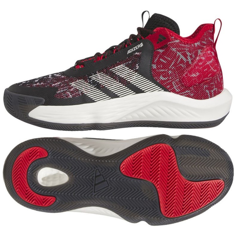 Scarpe da basket Adidas Adizero Select IF2164 rosso
