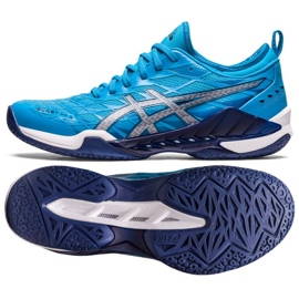 Scarpe da pallamano Asics Blast Ff 3 M 1071A076 400 blu blu