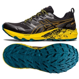 Scarpe da corsa Asics Gel-Trabuco Terra 1011B029 010 nero nero