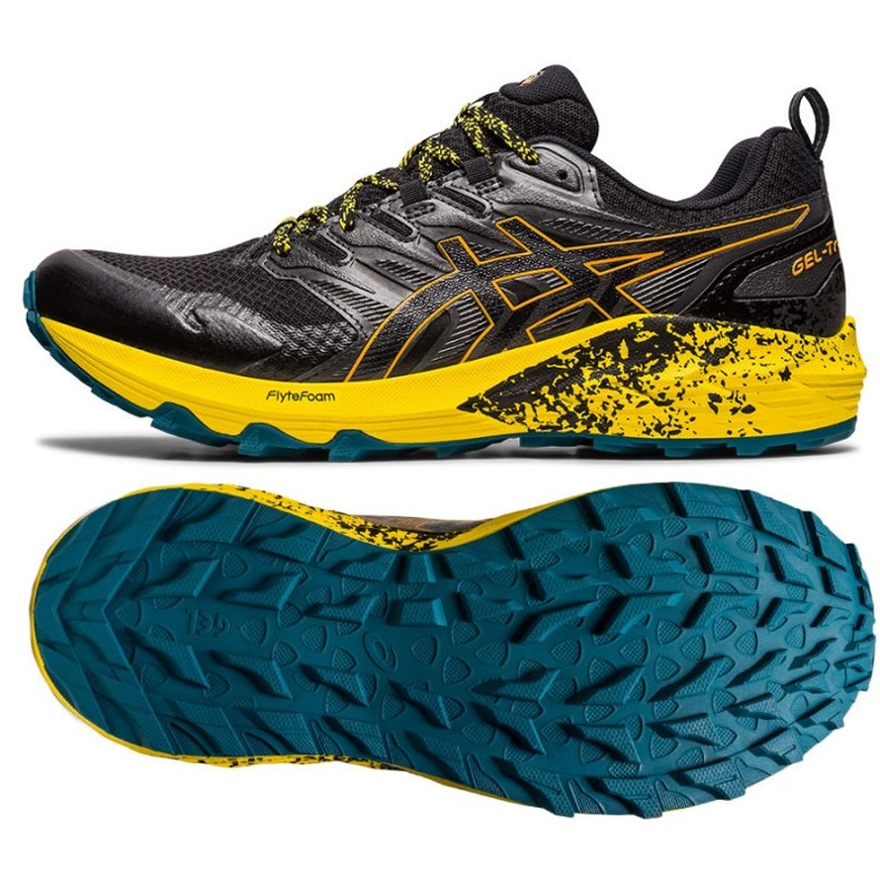 Scarpe da corsa Asics Gel-Trabuco Terra 1011B029 010 nero nero